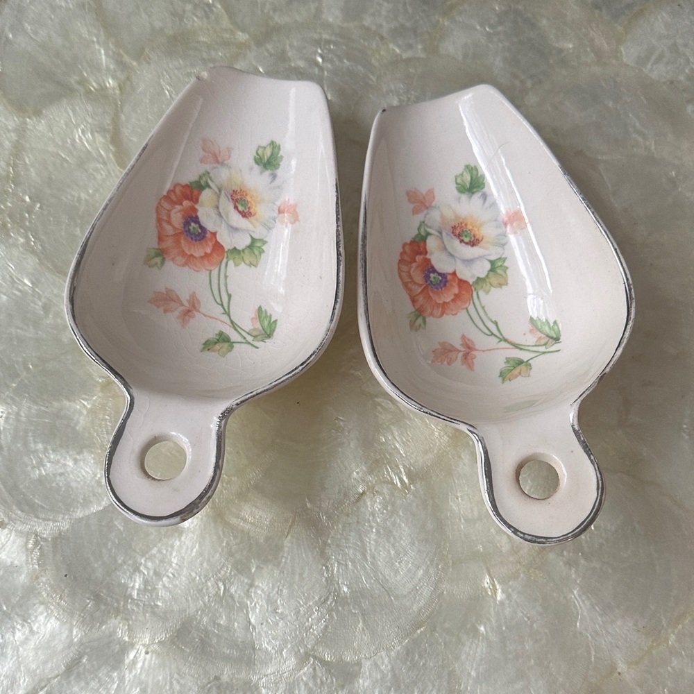 Floral Ceramic Serving Utensils - Picture 4 of 11